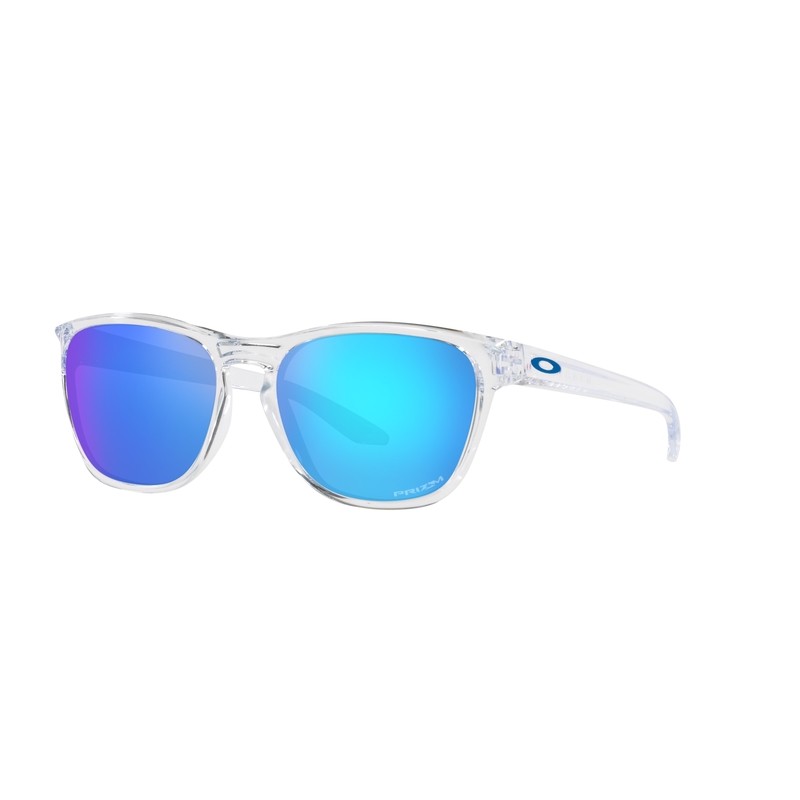 Lunettes de soleil OAKLEY Manorburn - verres Prizm Sapphire, monture Polished Clear Lunettes de soleil OAKLEY Manorburn - verres Prizm Sapphire, monture Polished Clear