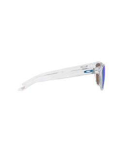 Lunettes de soleil OAKLEY Manorburn - verres Prizm Sapphire, monture Polished Clear
