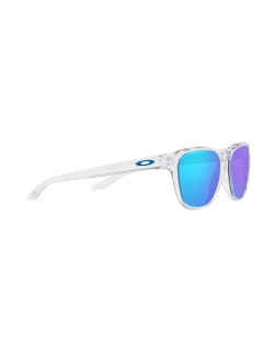 Lunettes de soleil OAKLEY Manorburn - verres Prizm Sapphire, monture Polished Clear