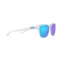 Lunettes de soleil OAKLEY Manorburn - verres Prizm Sapphire, monture Polished Clear Lunettes de soleil OAKLEY Manorburn - verres Prizm Sapphire, monture Polished Clear