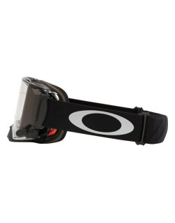 Masque OAKLEY Airbrake MX - Tuff Blocks Black Gunmetal écran Race-Ready Roll-Off clair