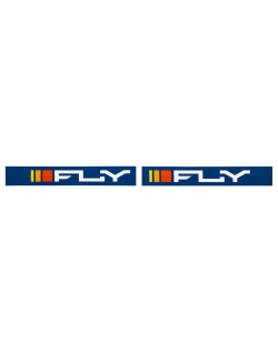 Masque FLY RACING Zone navy/blanc - écran rouge/fumé