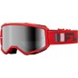 Masque FLY RACING Zone rouge/anthracite - écran argent/fumé Masque FLY RACING Zone rouge/anthracite - écran argent/fumé
