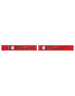 Masque FLY RACING Zone rouge/anthracite - écran argent/fumé