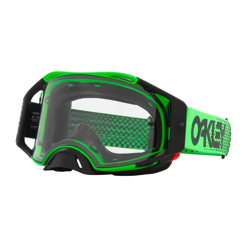 Masque OAKLEY Airbrake MX - Moto Green B1B écran clair Masque OAKLEY Airbrake MX - Moto Green B1B écran clair