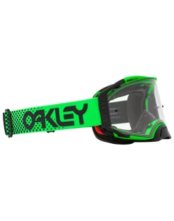 Masque OAKLEY Airbrake MX - Moto Green B1B écran clair