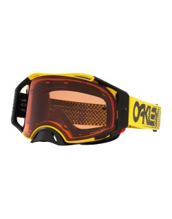 Masque OAKLEY Airbrake MX - Moto Yellow B1B écran Prizm MX Bronze