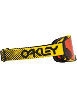 Masque OAKLEY Airbrake MX - Moto Yellow B1B écran Prizm MX Bronze