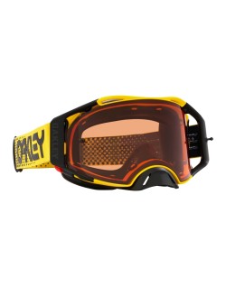 Masque OAKLEY Airbrake MX - Moto Yellow B1B écran Prizm MX Bronze
