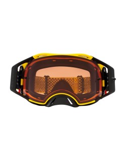 Masque OAKLEY Airbrake MX - Moto Yellow B1B écran Prizm MX Bronze
