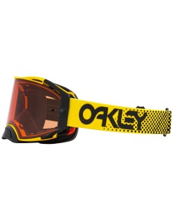Masque OAKLEY Airbrake MX - Moto Yellow B1B écran Prizm MX Bronze