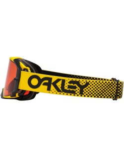 Masque OAKLEY Airbrake MX - Moto Yellow B1B écran Prizm MX Bronze