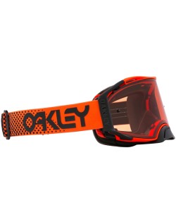 Masque OAKLEY Airbrake MX - Moto Orange B1B écran Prizm MX Bronze