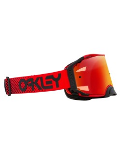 Masque OAKLEY Airbrake MX - Moto Red B1B écran Prizm MX Torch