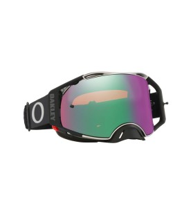 Masque OAKLEY Airbrake MX - Tuff Blocks Black Gunmetal écran Prizm MX Jade