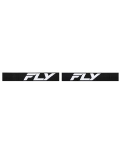 Masque FLY RACING Focus blanc/noir - écran clair