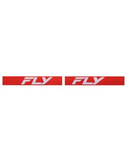 Masque FLY RACING Focus rouge/blanc - écran clair