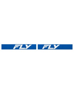 Masque FLY RACING Focus bleu/blanc - écran clair