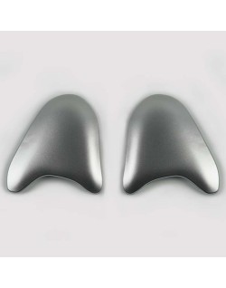 PLATINE ECRAN SAMZ ALUMINIUM SILVER CASQUE JET