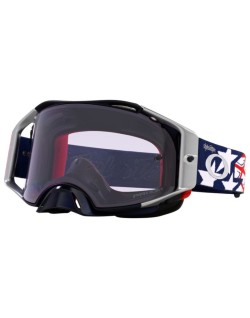 Masque OAKLEY Airbrake MX TLD Red White Blue Wings - Écran Prizm MX Low Light