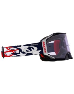 Masque OAKLEY Airbrake MX TLD Red White Blue Wings - Écran Prizm MX Low Light