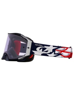 Masque OAKLEY Airbrake MX TLD Red White Blue Wings - Écran Prizm MX Low Light