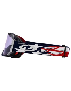 Masque OAKLEY Airbrake MX TLD Red White Blue Wings - Écran Prizm MX Low Light