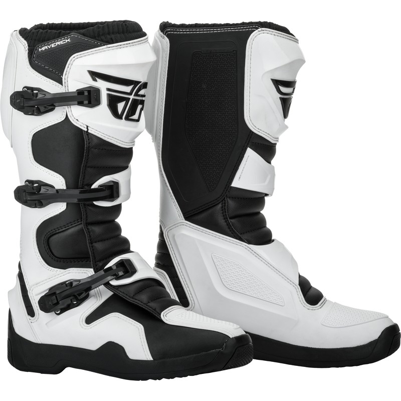 Bottes FLY RACING Maverik - blanc Bottes FLY RACING Maverik - blanc