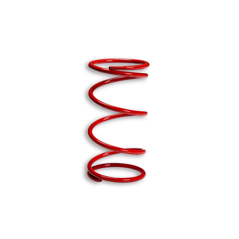 Ressort de poussée racing MALOSSI Ø EXT.58,6X112MM Ø FIL 4,3MM 7,2K - rouge Ressort de poussée racing MALOSSI Ø EXT.58,6X112MM Ø FIL 4,3MM 7,2K - rouge