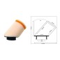 Filtre à air cylindrique TWIN AIR - 158978 Filtre à air cylindrique TWIN AIR - 158978