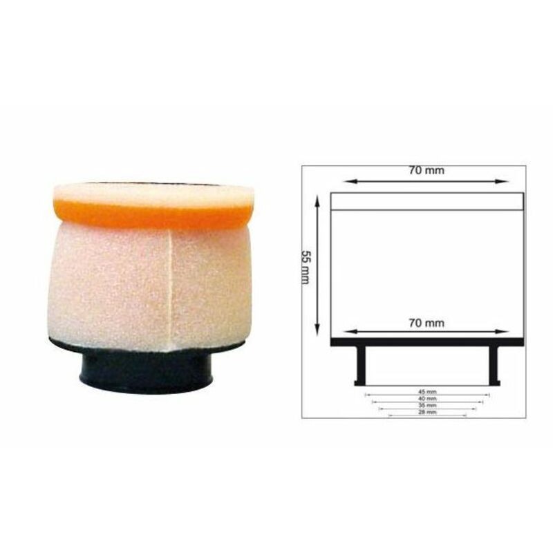 Filtre à air cylindrique TWIN AIR Ø63mm - 158722 Filtre à air cylindrique TWIN AIR Ø63mm - 158722