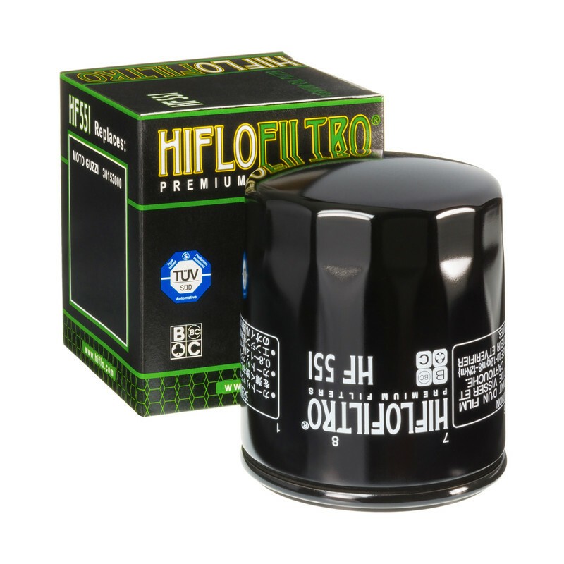Filtre à huile HIFLOFILTRO - HF551 Moto Guzzi Filtre à huile HIFLOFILTRO - HF551 Moto Guzzi
