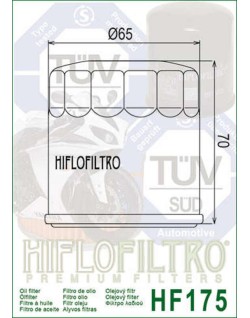 Filtre à huile HIFLOFILTRO - HF175