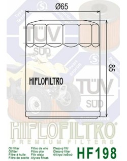 Filtre à huile HIFLOFILTRO - HF198