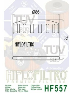 Filtre à huile HIFLOFILTRO - HF557