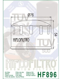 Filtre à huile HIFLOFILTRO - HF896 Ural 750