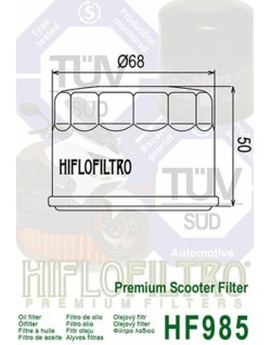 Filtre à huile HIFLOFILTRO - HF985