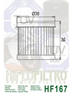 Filtre à huile HIFLOFILTRO - HF167