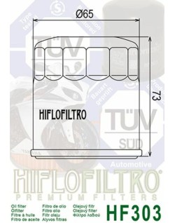 Filtre à huile HIFLOFILTRO - HF303