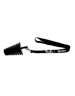 Bouchon de pot d'échappement 2 temps BIHR noir Ø14 à 37mm