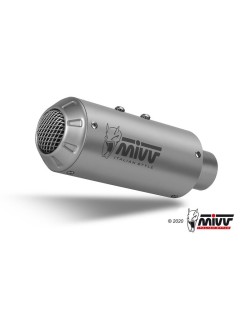 Silencieux MIVV MK3 Slip-On acier inoxydable - KTM 125 / 390 Duke