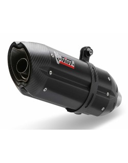 Silencieux MIVV Suono Steel Black/casquette carbone Honda CB500F