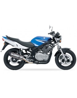 Silencieux IXIL Hexoval Xtrem inox / alu noir - Suzuki GS500E - OS8031VSE