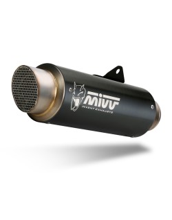 Silencieux MIVV GP-Pro Steel Black/casquette inox Suzuki GSXR1000