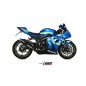 Silencieux MIVV GP-Pro Steel Black/casquette inox Suzuki GSXR1000 Silencieux MIVV GP-Pro Steel Black/casquette inox Suzuki GSXR1000