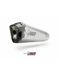 Silencieux MIVV Delta Race Inox/casquette carbone BMW F900XR