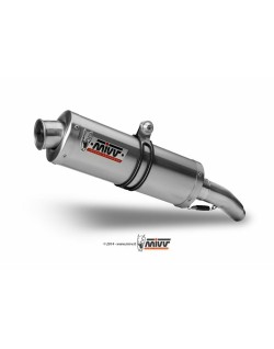 Silencieux double MIVV Oval Classic inox Kawasaki Z1000