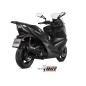 Silencieux MIVV Mover inox noir/casquette ABS noir Kymco Xciting 400I S Silencieux MIVV Mover inox noir/casquette ABS noir Kymco Xciting 400I S