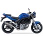 Silencieux IXIL Hexoval Xtrem inox / alu noir - Suzuki SV650/S - OS8254VSE Silencieux IXIL Hexoval Xtrem inox / alu noir - Suzuki SV650/S - OS8254VSE