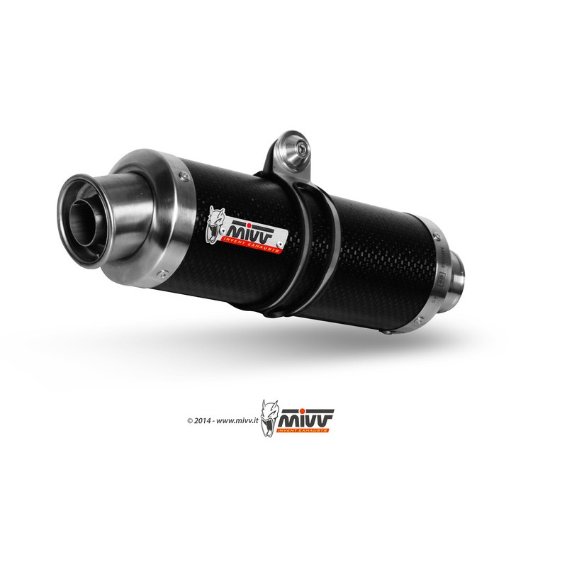 Silencieux MIVV GP carbone Suzuki GSX-R600/GSX-R750 Silencieux MIVV GP carbone Suzuki GSX-R600/GSX-R750